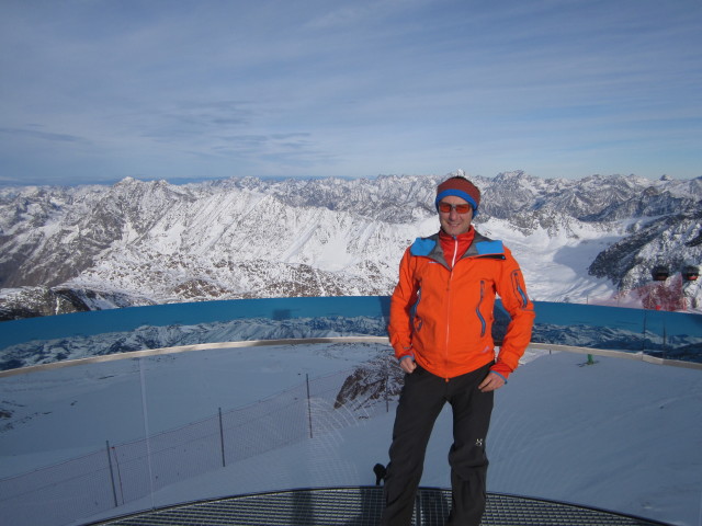 Ich am Hinteren Brunnenkogel, 3.438 m