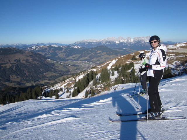 Werner und Ronald auf der Brunn-K&auml;lberwald-Abfahrt