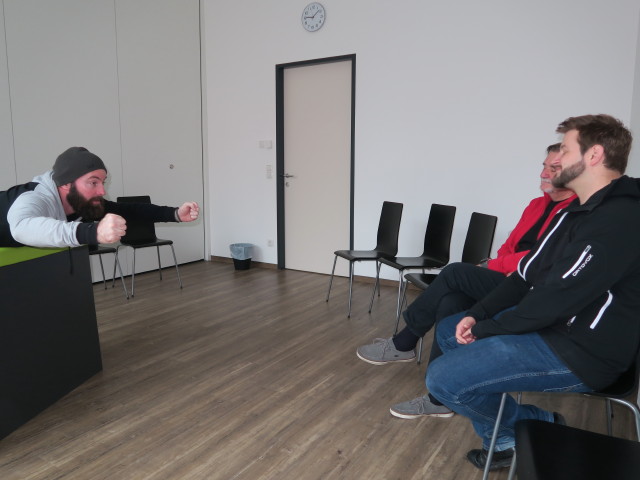 Kiwi, Papa und Markus