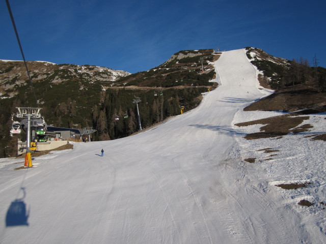 Mitterstein-Piste von der Mittersteinbahn aus