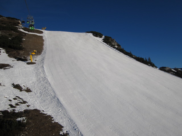 Mitterstein-Piste von der Mittersteinbahn aus