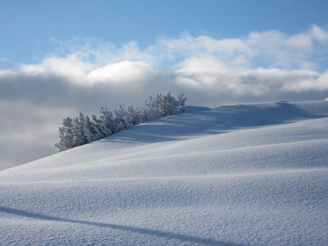 neben der Bergstation des Panoramalifts