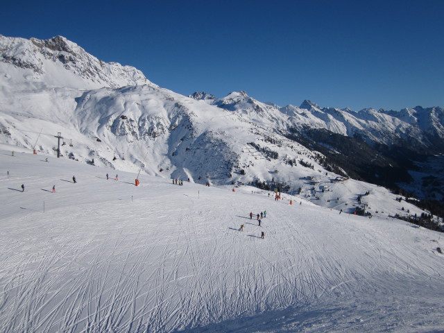 von der Bergstation der Galzigbahn Richtung Nordosten