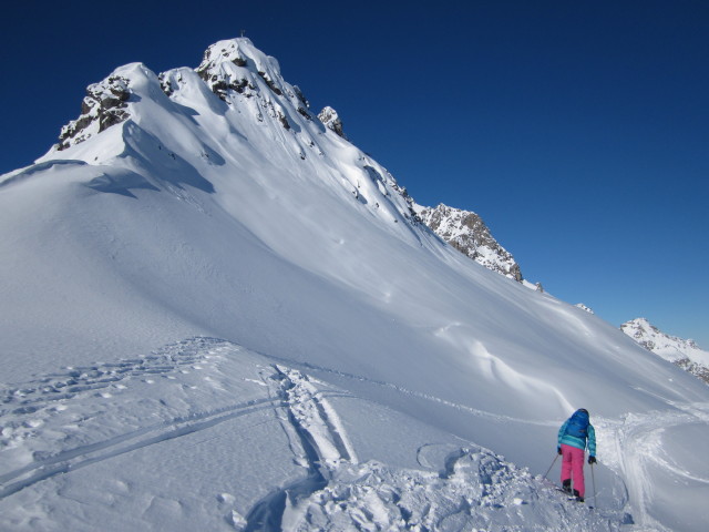 Rosie neben der Valfagehrjochpiste