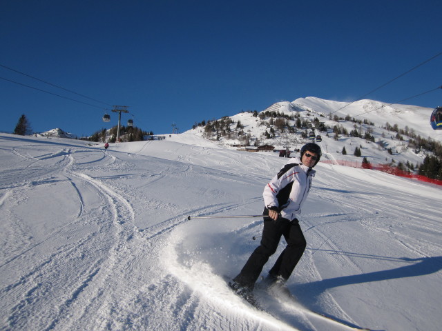 Ronald auf der Piste Hochalm - Heimalm