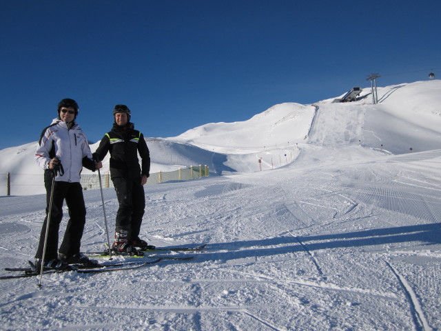 Ronald und ich auf der Piste Gipfelbahn - Hochkar