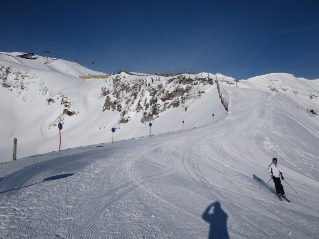 Ronald auf der Piste Gipfelbahn - Hochalm