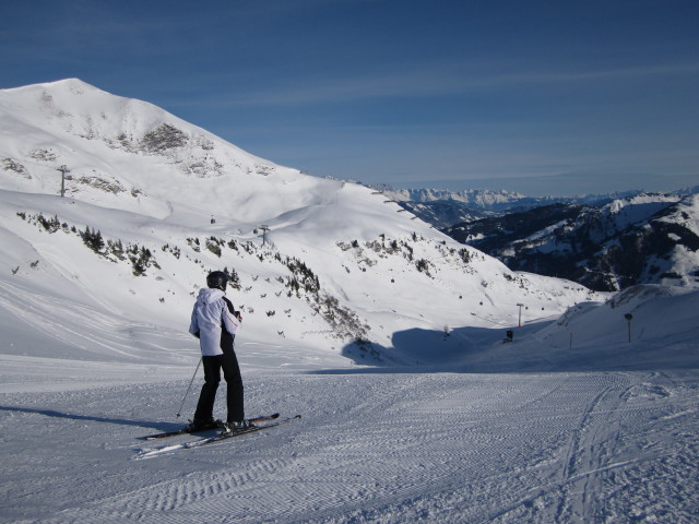 Ronald auf der Piste Gipfelbahn - Hochalm