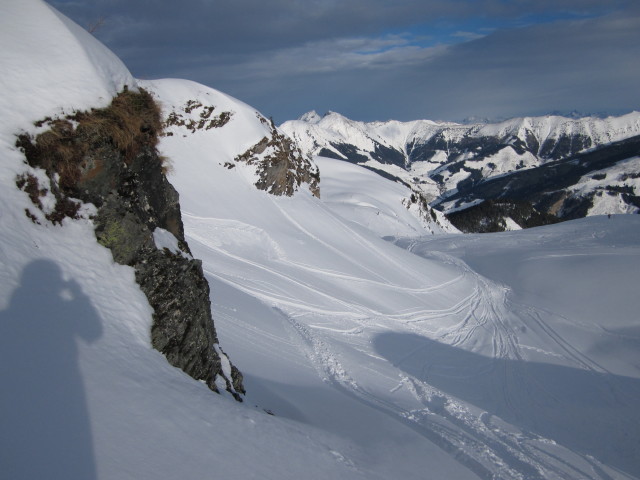 neben der Piste Gipfelbahn - Hochkar