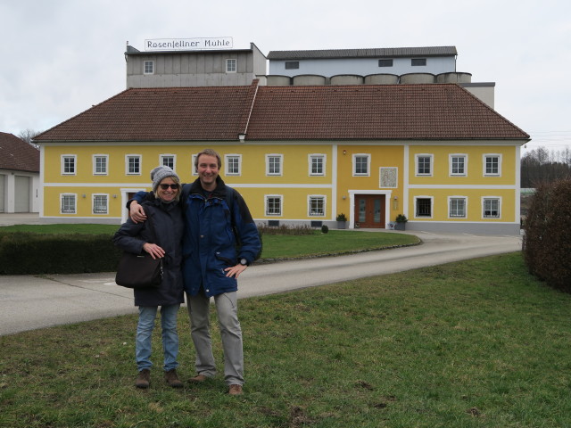 Mama und ich bei der Rosenfellner Mühle