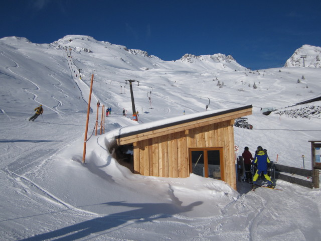 Talstation des Schlosshochalmlifts, 1.884 m (20. Feb.)