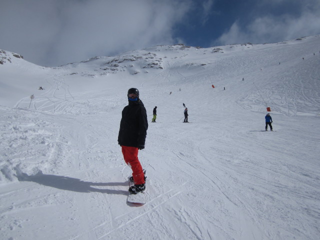 Markus auf der Piste Double M (6. März)