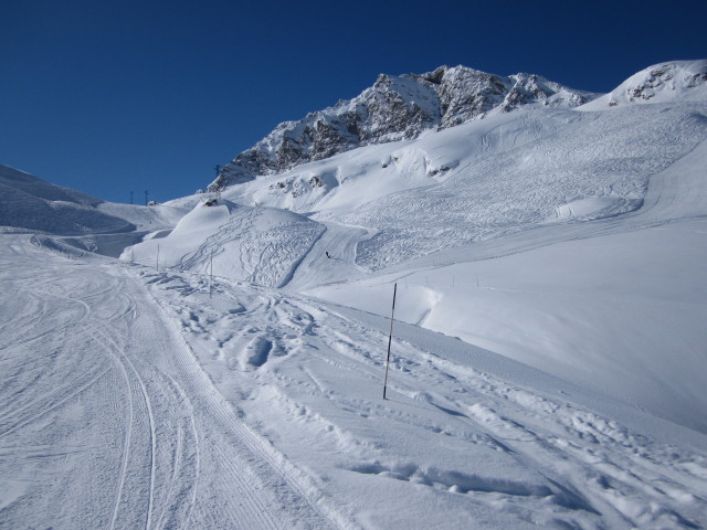 Markus auf der Piste Vallon (7. März)