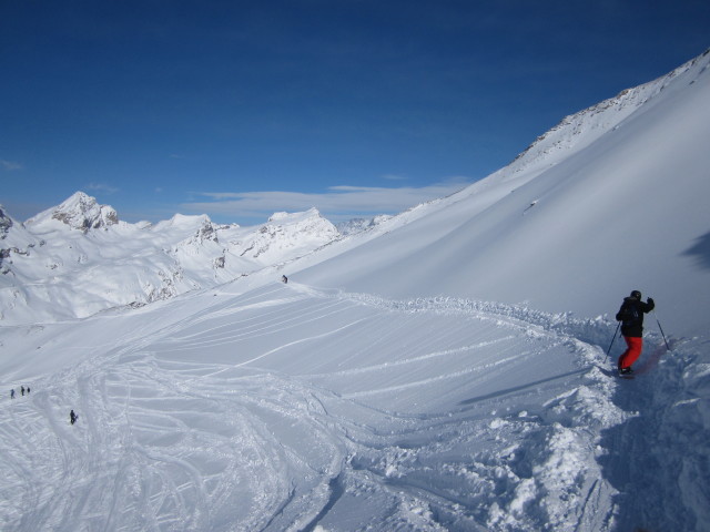 Markus im Le Grand Vallon (7. März)