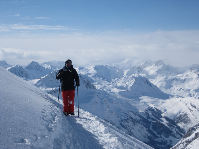 Markus im Le Grand Vallon (7. März)