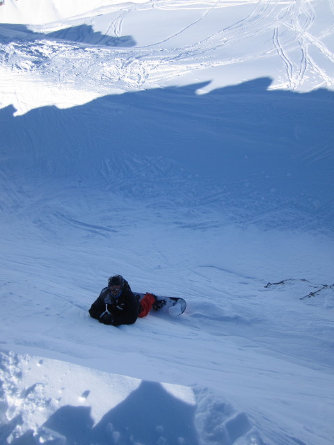 Markus im Le Grand Vallon (7. März)