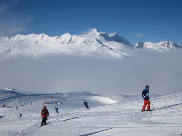 bei der Bergstation der Telepherique Olympique (8. März)