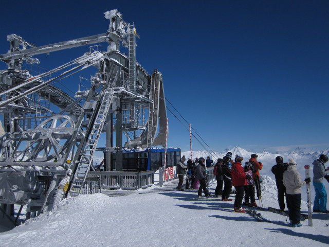 Bergstation der Telepherique Grande Motte, 3.456 m (8. März)