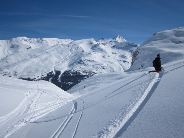 Markus im Vallon de la Sache (9. März)