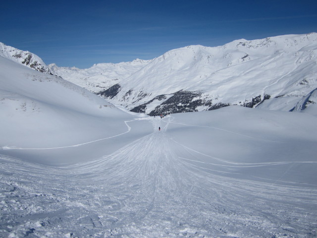 Markus neben der Piste Sache (9. März)