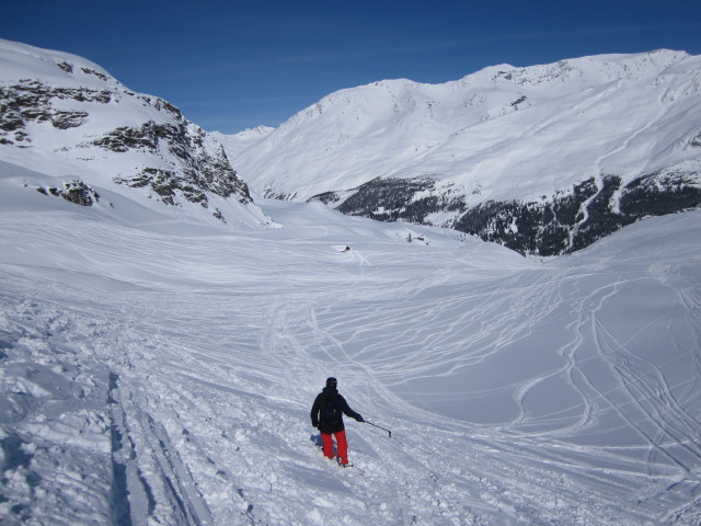 Markus im Vallon de la Sache (9. März)