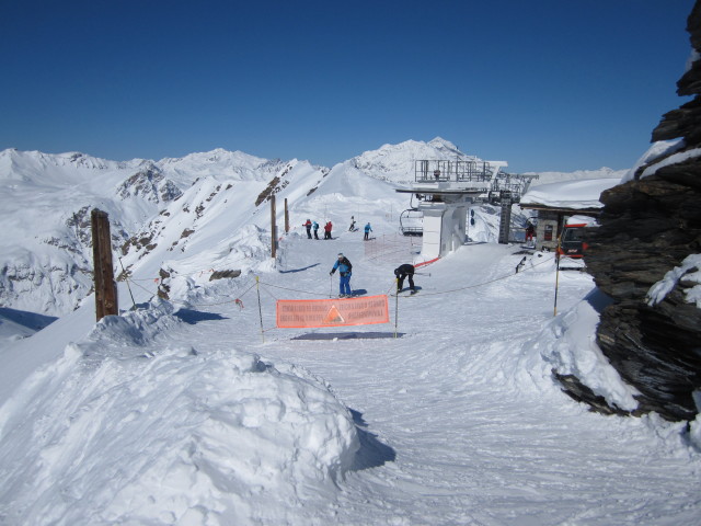 Bergstation des Telesiege Cugnai (10. März)