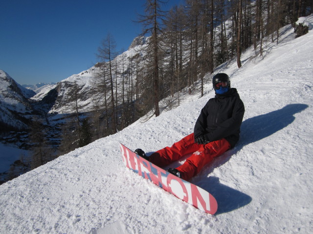 Markus auf der Piste M (10. März)