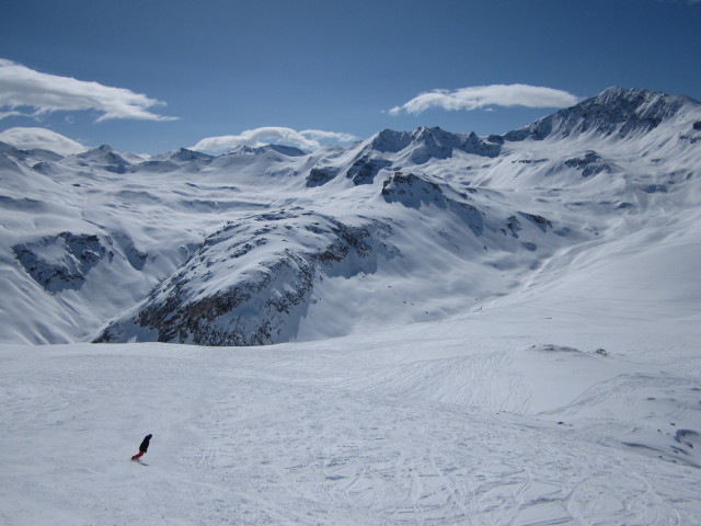 Markus auf der Montagne du Charvet (11. März)