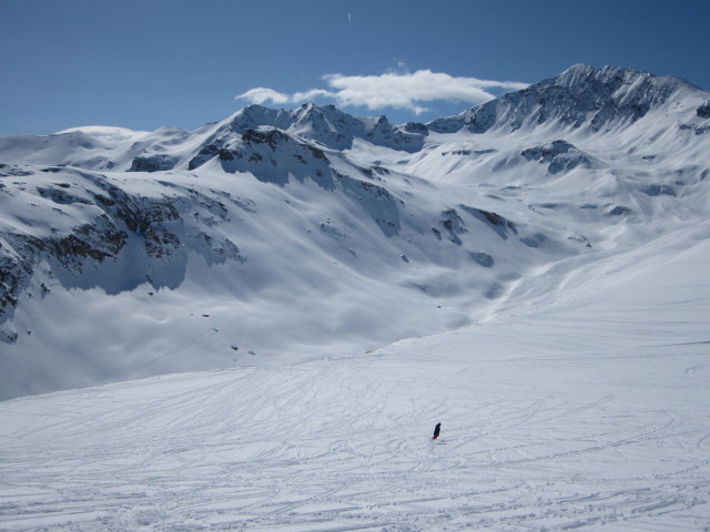 Markus auf der Montagne du Charvet (11. März)