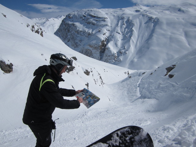 Ich im Vallon de la Ruisseau (11. März)