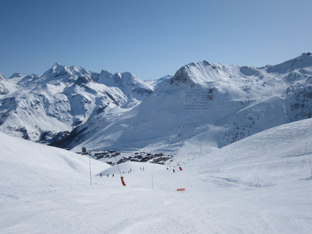 Markus auf der Piste Perce-Neige (12. März)