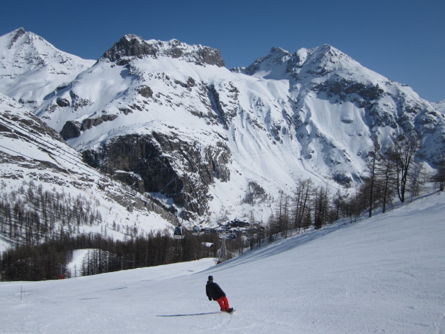 Markus auf der Piste ok Coupe du Monde (12. März)