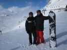 Ich und Markus auf der Piste Orange (5. März)