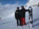 Ich und Markus auf der Piste Orange (5. März)