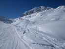 Markus auf der Piste Vallon (7. März)