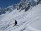 Markus neben der Piste Lanches (8. März)