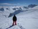 Markus am Glaciers de la Grande Motte (8. März)