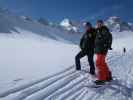 Ich und Markus im Vallon de la Sachette (9. März)