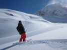 Markus neben der Piste Sache (9. März)