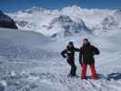 Ich und Markus im Vallon de la Cugnai (10. März)