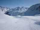 Markus auf der Piste Génépy (11. März)