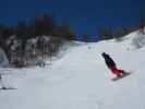 Markus auf der Piste Triffolet (11. März)