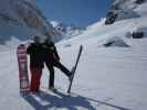 Markus und ich im Vallon de la Ruisseau (11. März)