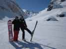 Markus und ich im Vallon de la Ruisseau (11. März)