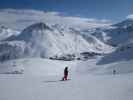 Markus auf der Piste Petit Col (11. März)