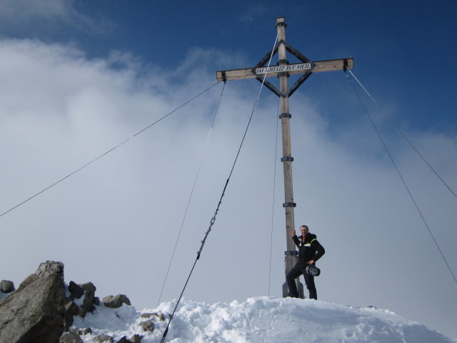 Ich am Kreuzjoch, 2.398 m