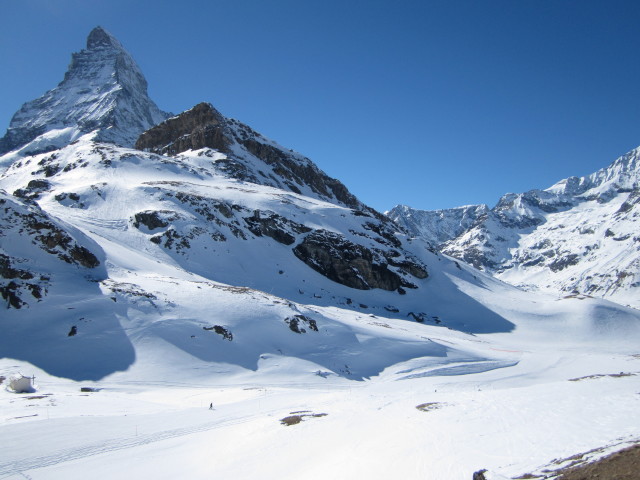 Matterhorn von der Station Schwarzsee aus (19. M&auml;rz)