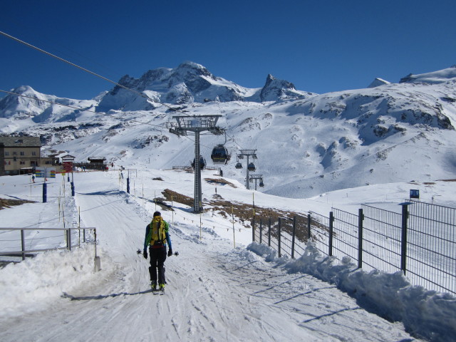 Wolfgang auf der Stafelalppiste (19. M&auml;rz)