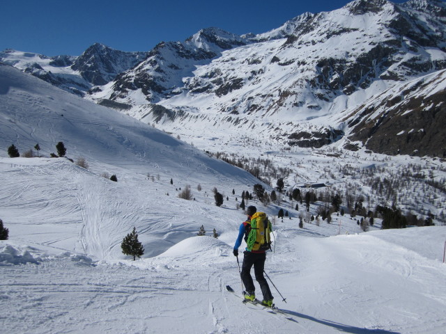 Wolfgang auf der Stafelalppiste (19. M&auml;rz)