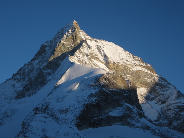 Matterhorn von der Schönbielhütte aus (19. März)